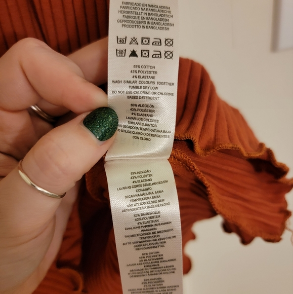 Orange Mini Dress - Picture 4 of 4